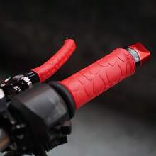 4pcs Motorcycle Universal Rubber Handlebar Grips, Anti-Slip Anti-Sweat , Suitable For Off-Road Riding, Comfortable Anti-Slip Improve Control, Wear-Resistant Anti-Aging, Motorcycle Driving Handlebar Accessories, Off-Road Riding Handlebar - 4pcs Motorcycle Grip Covers - View 6