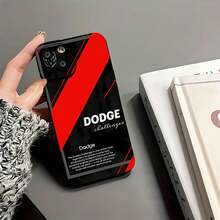 Anuncio del Dodge Challenger con un diseño y texto llamativos. Esta elegante funda es compatible con Samsung, Apple, OPPO, , etc. Fabricada en TPU flexible, resistente a golpes y arañazos, ofrece una excelente protección contra caídas y un agarre cómodo. Es un regalo ideal para familiares, amigos y seres queridos, ideal para festivales, San Valentín, , funda para iPhone y funda negra. - Negro - Ver 6