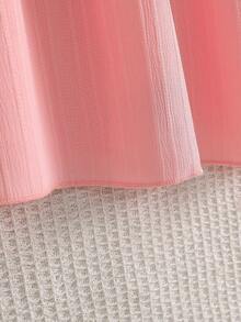 Đầm công chúa mùa hè mới cho bé gái, kiểu dáng hoa cúc, dây đeo vai, màu hồng nhạt, có nơ. - Màu Hồng baby - Xem 6