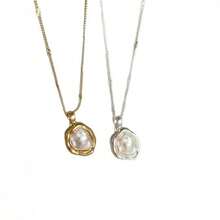 1 Pair Irregular Geometric Pearl Necklace Suitable For Women To Wear Both Elegant And Practical, Ideal For Daily Wear, Also Great As A Holiday Gift Or Special Occasion Decoration - 金色 - 查看 5