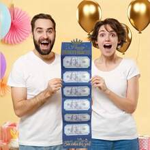 1pc Creative DIY Foldable Red Envelope (With Envelope Bag), Birthday Theme, Ceremonial Surprise Cash Envelope, With Envelope, DIY Creative Foldable Gift Red Envelope, Unisex - Multicolor - View 1