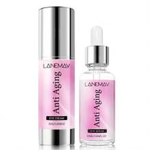 眼部护理双效套装 | 面霜和精华液，蕴含烟酰胺、咖啡因、霍霍巴籽油和乙酰基六肽-8 | 有效改善眼袋、黑眼圈和细纹 - Caffeine - 查看 6