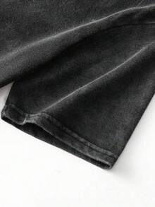 Double Sided Digital Printed Rapper Drake FOR ALL THE DOGS Hip Hop Graphic T Shirt Unisex Soft Short Sleeve 100 Percent Cotton Casual Tee 220gsm Pure Cotton Comfort Fit - Black 2 - 查看 5