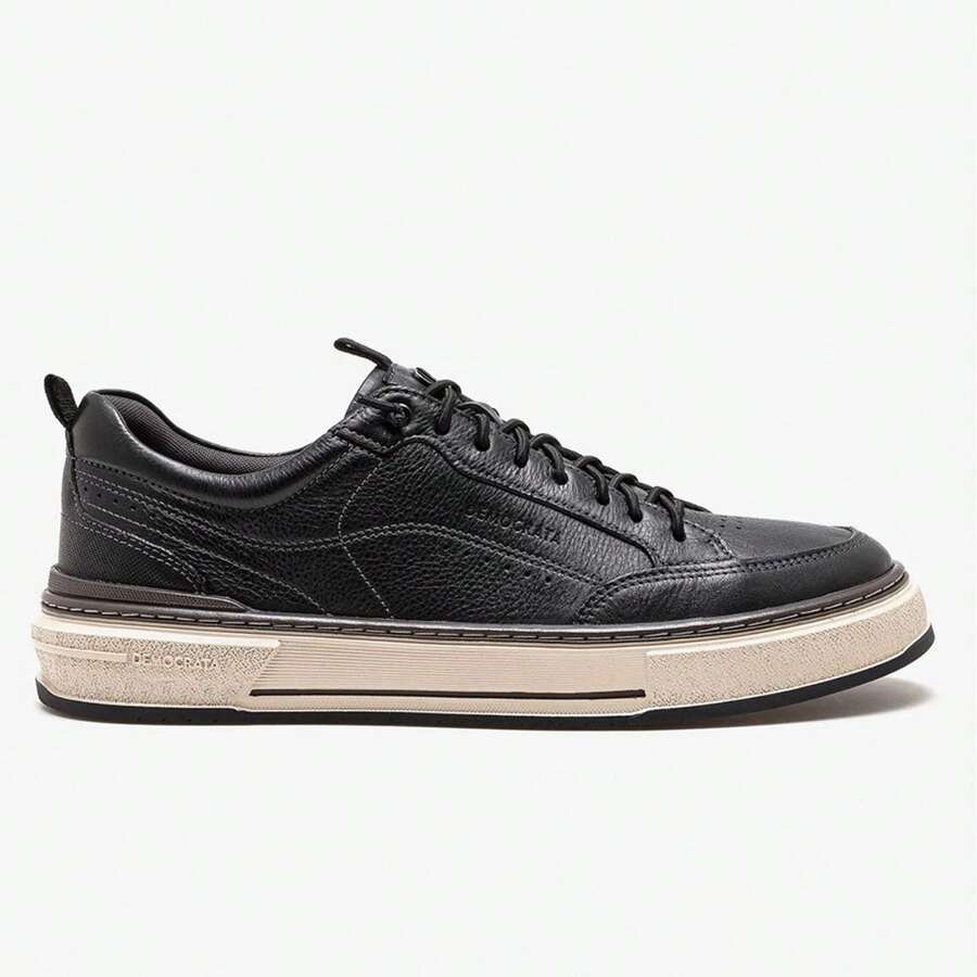 Democrata Denim Foster Men's Green Sneakers - 黑色 - 查看 1