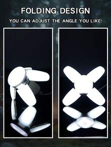 1/2/4 szt. żarówek LED E27, składana lampa wisząca - AC 85-265 V, 28 W, drukowana w 3D, do użytku wewnątrz pomieszczeń, okablowanie na stałe, nie wymaga baterii, nowoczesna konstrukcja oprawy oświetleniowej do wnętrz, żarówka LED w zestawie - białe światło - Zobacz 5