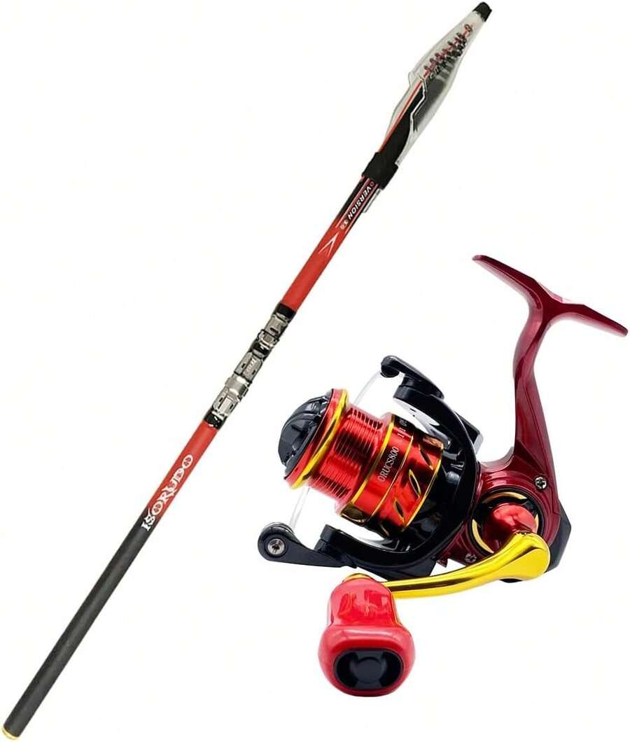 Versatile Spinning Fishing Rod With Storage Bag - Sea & Freshwater ...