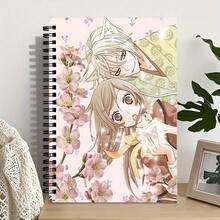 Sổ tay lò xo hình nhân vật anime, thích hợp cho trường học, văn phòng và làm quà tặng bạn bè, dành riêng cho học sinh và giáo viên, văn phòng phẩm theo chủ đề, sáng tạo cho các chuyên gia và ghi chú học tập, viết trơn tru, gáy chắc chắn, thiết kế sống động. - Hình chữ nhật - Xem 3