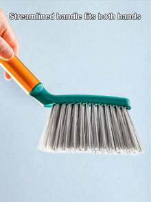 1set Mini Dustpan And Broom Set For Hamster And Pet Cleaning - Desktop And Keyboard Cleaning Brush - Plastic Spatula Brush Set - A - View 5