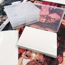 A6 Size Transparent Partition Storage Box, Prevents Diamond Painting Paper Scattering, Stores Diamond Painting Tools - Multicolor - View 8