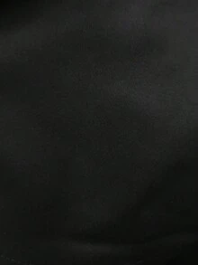 1 Pc Men's Classic Business Trousers, Solid Color 4-Season Slightly Elastic Suit Pants, Straight Fit Casual Dress Pants - Black - View 6