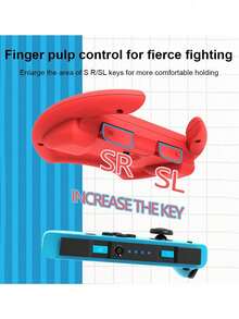 2个Switch OLED方向盘，Switch Joy-Con控制器赛车游戏握把配件 - 彩色 - 查看 5