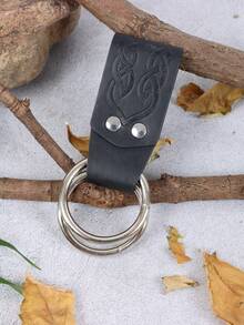 1PC Skirt Hike Detachable Keyring Hook Strap Retro Medieval Waist Belt Accessory Casual Renaissance Cosplay Costume - Multicolor - View 5