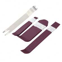 Herramienta de reparación de automóviles, embellecedor de Panel de puerta, eliminador de Radio y Audio, Clip de sujeción para arañazos, desmontaje de vehículos, 4 Uds. KXEL - 4 piezas de metal morado - Ver 10