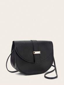 1pc Girl's Houndstooth Saddle Bag, Crossbody Bag, Coin Purse, Personalized Phone Pouch, Suitable For Daily Use And Gift Giving, An Ideal Gift Choice - Multicolor - View 8