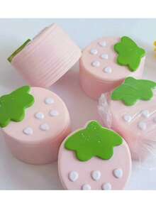 慢回弹草莓慕斯蛋糕挤压玩具，学生减压玩具 - 彩色 - 查看 2