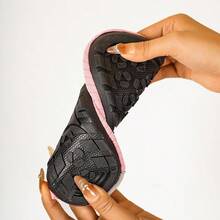 女士户外水鞋，速干沙滩鞋，防滑涉水钓鱼游泳鞋，轻便透气瑜伽鞋 - 粉色 - 查看 5