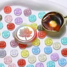 100pcs Mixed Color Semi-Transparent Wax Beads, Multicolor Wax Seal Decoration For Wedding Invitations, Envelopes, Gift Boxes And Wine Packaging - 100 PCS - View 9