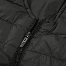 Chaleco calefactable inteligente con cuello en V y calefacción eléctrica (negro): temperatura constante, transpirable y cálido. - Negro - Ver 5