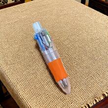 1 Four-Color Retractable Mini Ballpoint Pen, 3.07 Inch Portable Multi-Color Pen, Suitable For Students And Office Scenarios, Includes 4 Common Refill Colors, No Need To Carry Multiple Pens, Easily Switch For Note-Taking And Daily Writing Needs, Compact And Lightweight, Ideal For Students' Class Notes, Highlighting Key Points, Workplace Office, Daily Recording, Gift Giving, And Prizes - Tangerine - View 23