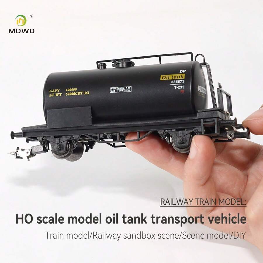 HO型火车模型 1:87比例 油罐车 金属轮钩式卡车 - 98600 - 查看 1