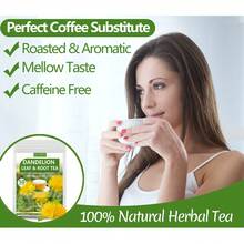 ULTHMOK Premium Dandelion Leaf And Root Tea, 3.53 Oz (2gx50 Bags), Herbal Tea, Perfect For Afternoon Tea, Caffeine-Free, Perfect For Gift Giving. - 2g X 50 Bags - View 4