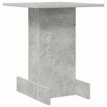 vidaXL Beistelltisch Beton Grau 44,5 x 45 x 55 cm Holzwerkstoff - Grau - Übersicht 2