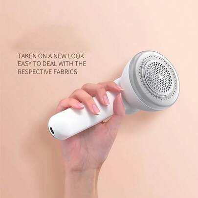 Wireless Long-Lasting One-Click Open Durable Anti-Drop Portable Lint Remover, Suitable For Clothes, Bedding, Home, Gifts, Travel Essential, Valentine's Day Gift, Party Favor, Fabric Trimmer