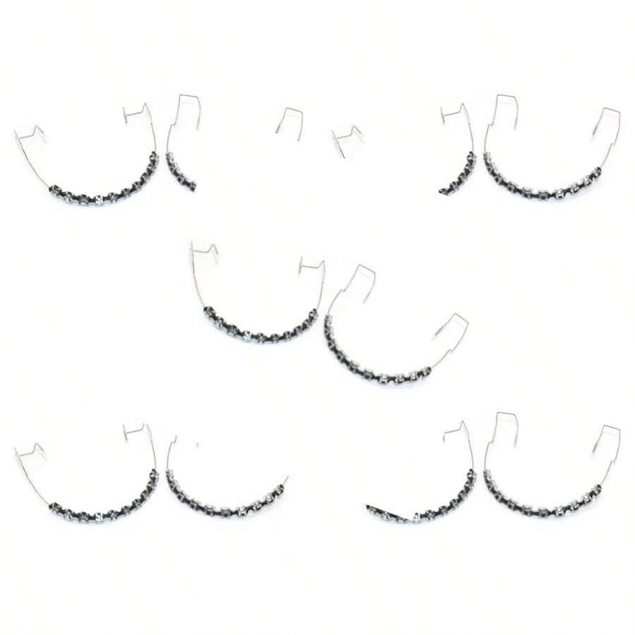 Metal  And Ortic Strap T  T Of Props Wit Metal Wires  Ortists To Explain Props T  Dental Students To Practice Temporary Dental Rations Black - 黑色 - 查看 1