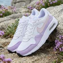 Nike Air Max SC White Platinum Violet CW4554-120 Womens Shoes New - 白色和紫色 - 查看 1