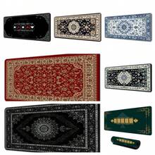 1PC SNew Black Persian Carpet Mysterious Retro Mouse Pad Pc Gamer Mousepad Rubber Mouse Mat Gaming Keyboard Pads Office Desk Mat - Multicolor - View 1