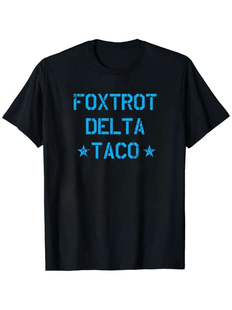 Foxtrot Delta TaCo Shirt, anti Shirt, Subtle FDT Shirt, always Chickens out Tee, anti Shirt, Political Shirt, Gift - nero - Visualizzare 1