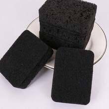 Black Seaweed Sponge, Non-Stick Kitchen Sponge, Durable Dish Washing Sponge - 10pcs - View 4