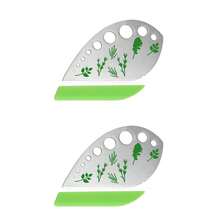 9-Hole Stainless Steel Herb Stripper, Multi-Function Kitchen Herb Cutter And Stripper Tool - Multicolor - View 10