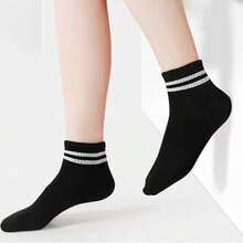 3/6/9/15 Pairs Kids Cartoon Pattern Socks, Breathable Mid-Calf Socks For Home And School Wear, Spring/Summer - Multicolor - View 15