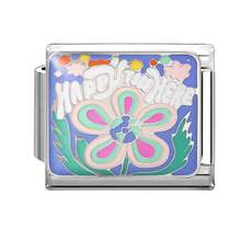 1 chiếc vòng tay ghép nối dạng mô-đun với họa tiết giọt dầu, gồm các hình trái tim, động vật, xe hơi, hoa, phù hợp với phong cách thành thị thường ngày, Giáng sinh & Halloween, tông màu mùa thu, địa phương, thiết thực & thời trang, phong cách Giáng sinh, thiết kế quyến rũ, trang sức thép không gỉ, trang trí Giáng sinh, phong cách công sở mùa thu, gợi ý trang phục dự tiệc, quà tặng Giáng sinh, trang trí nhà cửa Giáng sinh, phong cách đen thanh lịch, mùa hè cổ điển, trang phục duyên dáng. - M293887 - Xem 14