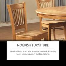 蜂蜡家具护理剂及保养剂，翻新、清洁、抛光并保护木制家具 - 固體 - 查看 6