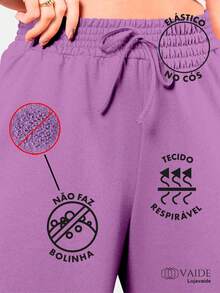 Women's Wide-Leg Sweatpants, High Waist, Faux Drawstring, Wide Waistband, Flare Leg, Comfortable Summer Style - Màu Đỏ Sâu - Xem 7