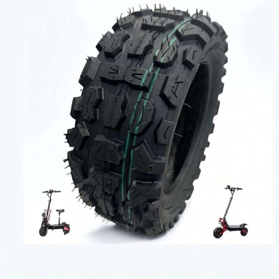 Electric Scooter 11inch Vaccum Tire 100/65-6.5 Off-Road Tubeless Tyre Replacement Wheels For VSETT 11+/Zero 11X/Dualtron//Boyueda/Toursor Electric Scooter,41159992 - 彩色 - 查看 1