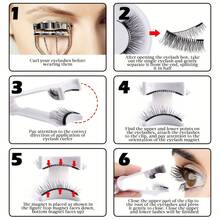 5-Box Set Magnetic Eyelash Set With 1 Applicator – No Glue Needed, Reusable False Eyelash Extensions, Natural Look, Multiple Styles, Easy To Apply, Perfect For All Occasions | Lash Extension Kit - Multicolor - View 3