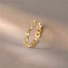 Một chiếc nhẫn opal hình ngôi sao kiểu Pháp, một chiếc nhẫn nhỏ nhắn dành cho nữ với thiết kế hở, mang đến phong cách sang trọng, nhẹ nhàng, phù hợp với mọi dịp. - Nhiều màu - Xem 6