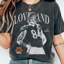 Comfort  Colston Loveland Football Vintage Shirt, Chicago Good Better Best Sweatshirt, Bears F - 黑色 - 查看 1