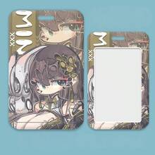 Miao Chao, Chun Yin Lin, Fu Luo Luo, Jin Xi Campus Card, Meal Card, Student ID, Metro Card, Work ID Card Holder, Gift, Holiday Gift, Birthday Gift, Perfect Gift - Multicolor - View 4