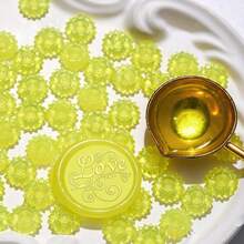 100pcs Mixed Color Semi-Transparent Wax Beads, Multicolor Wax Seal Decoration For Wedding Invitations, Envelopes, Gift Boxes And Wine Packaging - 100 PCS - View 20