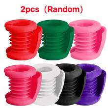 Adjustable Crochet Tension Ring | Non-Slip Comfortable Finger Protector, Suitable For Beginners And Advanced Knitters, 3D Printed Yarn Holder, Finger Guard, Lightweight Portable Handcraft Accessory - Multicolor - View 6