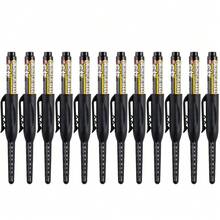 12pcs/ Box 4.5cm Long Pointed Deep Hole Marker Pen, Multi Surface Use, Used For Woodworking, Bathroom Carpentry, Faux Leather, Glass, Stone, Metal, Ceramic - Multifunctional Professional Marker Pen For Making - Four Colors - View 10