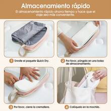 Multifuncional Secadora De Ropa Con Bolsa De Organizadore - Rosa - Ver 4