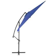 vidaXL Sonnenschirm Mit Aluminiumstange 300 Cm Blau - A - View 3