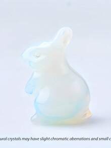 CUPIDCRYSTAL Natural Crystal Carved Rabbit, Perfect Crystal Gift, Easter Gift, Easter Bunny, Crystal And Stone, Home Decor Healing Crystal - Multicolor - View 19