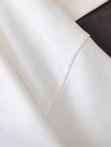 Men's Casual Crew Neck Sweatshirt | Landscape Artwork Outdoor Mountain Tent Pattern | Street Style Essential, For Fall - White - View 10