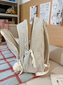 2026 New Lightweight Nylon Backpack With Large Capacity, Fashionable Design Suitable For Middle School & High School Girls - A - View 11